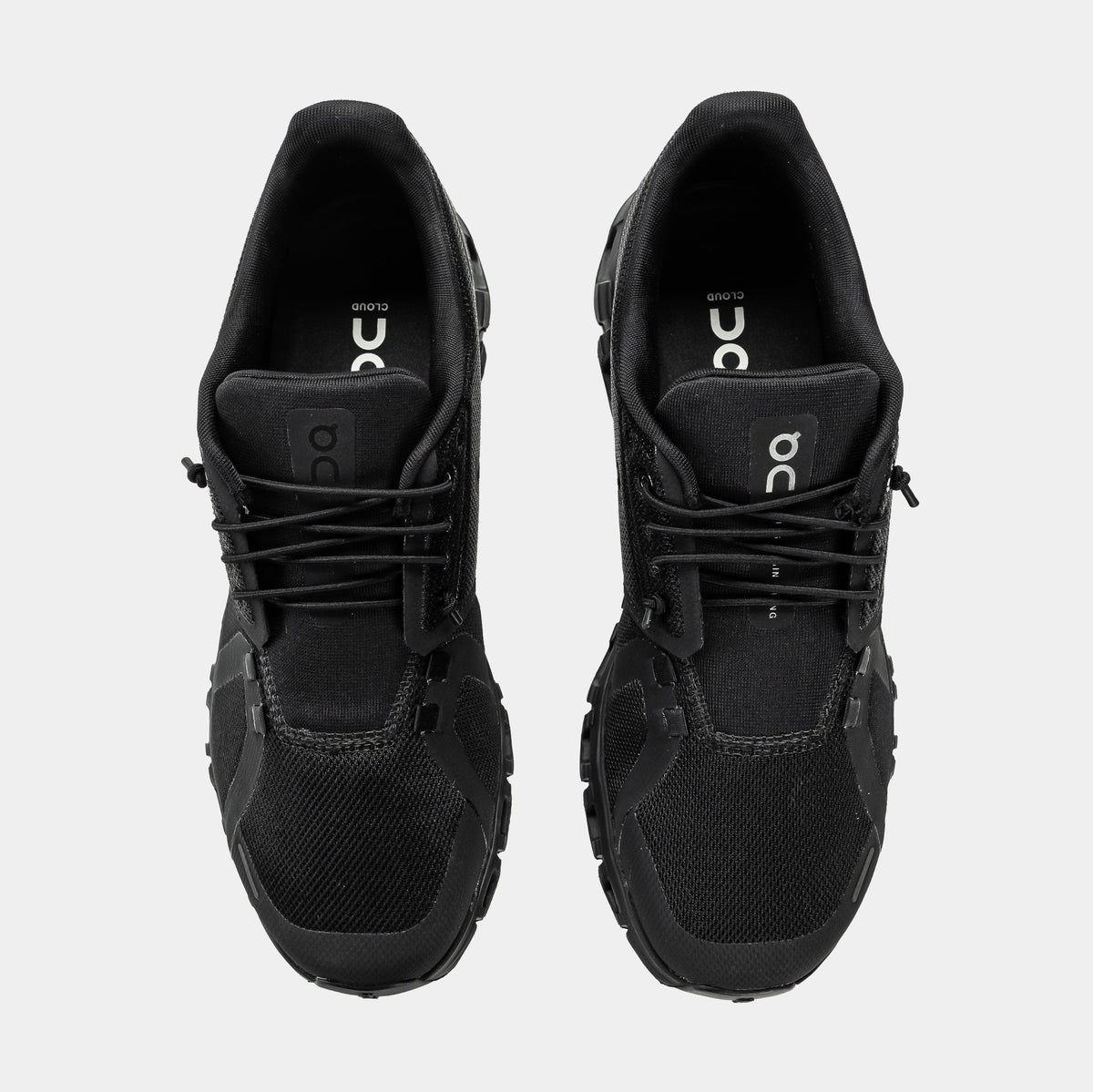 Cloud 6 Mens Running Shoes (Black/Eclipse) - sneakers - view 2