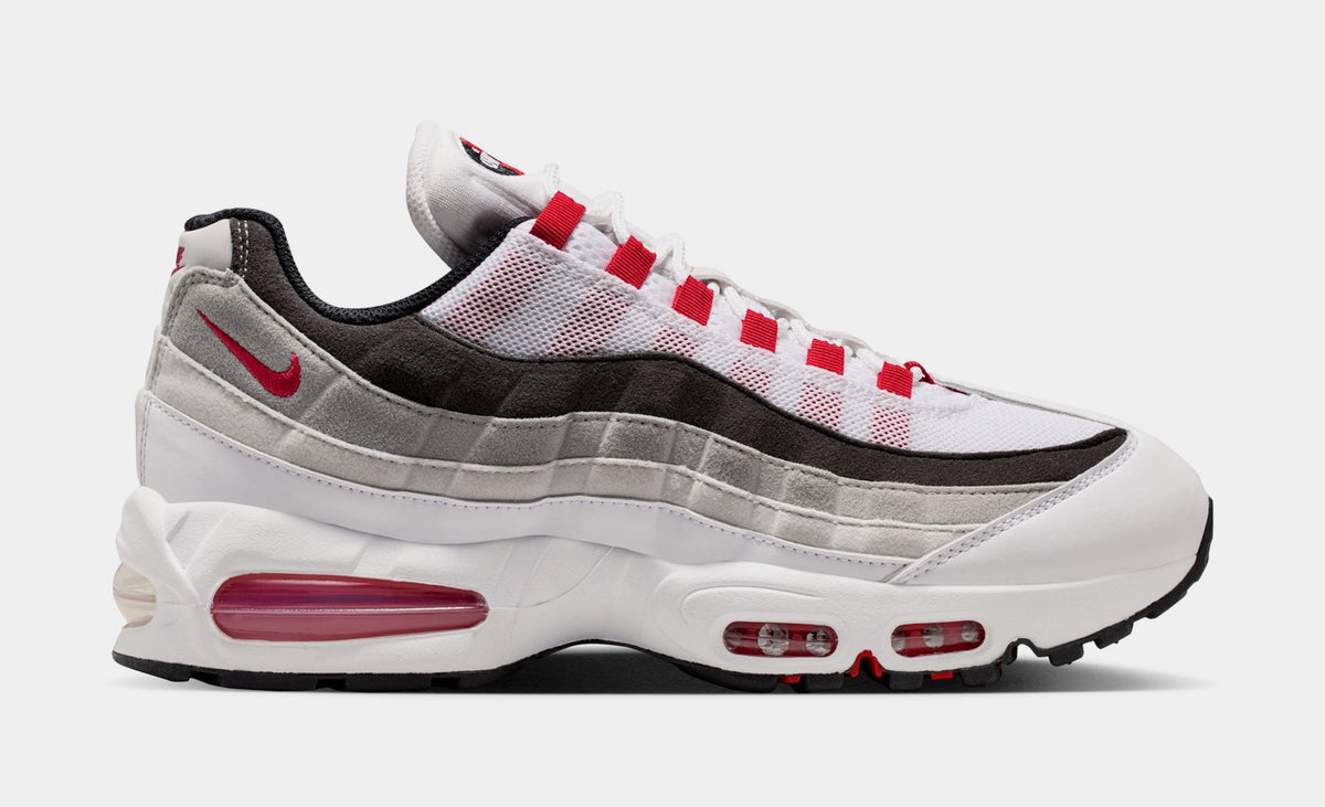 Air Max 95 Big Bubble Comet Red Mens Running Shoes (White/Comet Red/Nuetral Grey/Medium Grey/Black) - sneakers