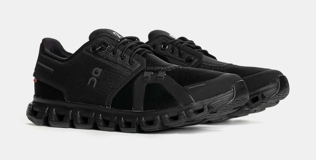 Cloud 6 Mens Running Shoes (Black/Eclipse) - sneakers - view 4