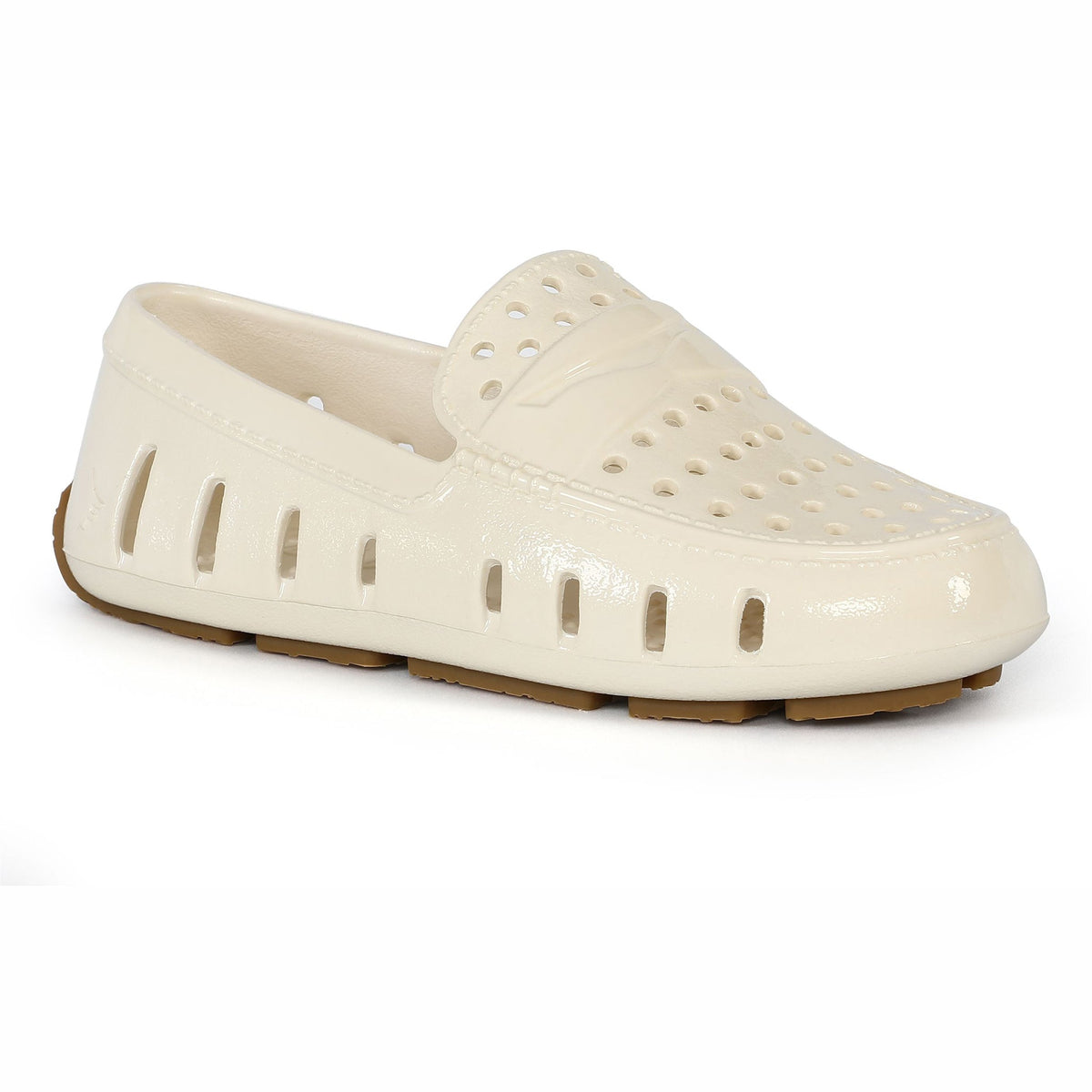 Kids Prodigy Bone Gum Patent Loafers - loafers - view 4