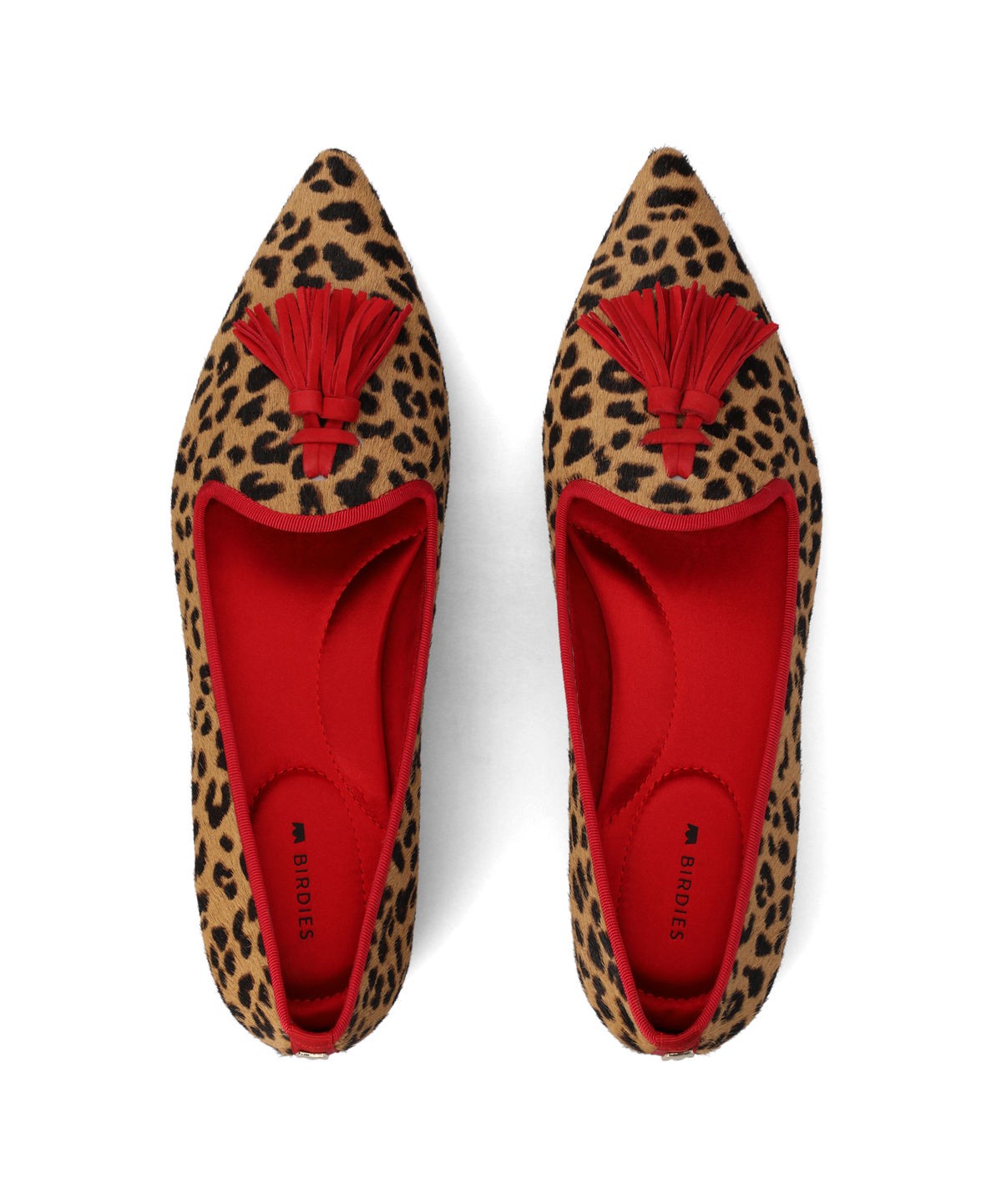 The Starfinch 15 Tassel - Leopardprint Haircalf - loafers - view 2