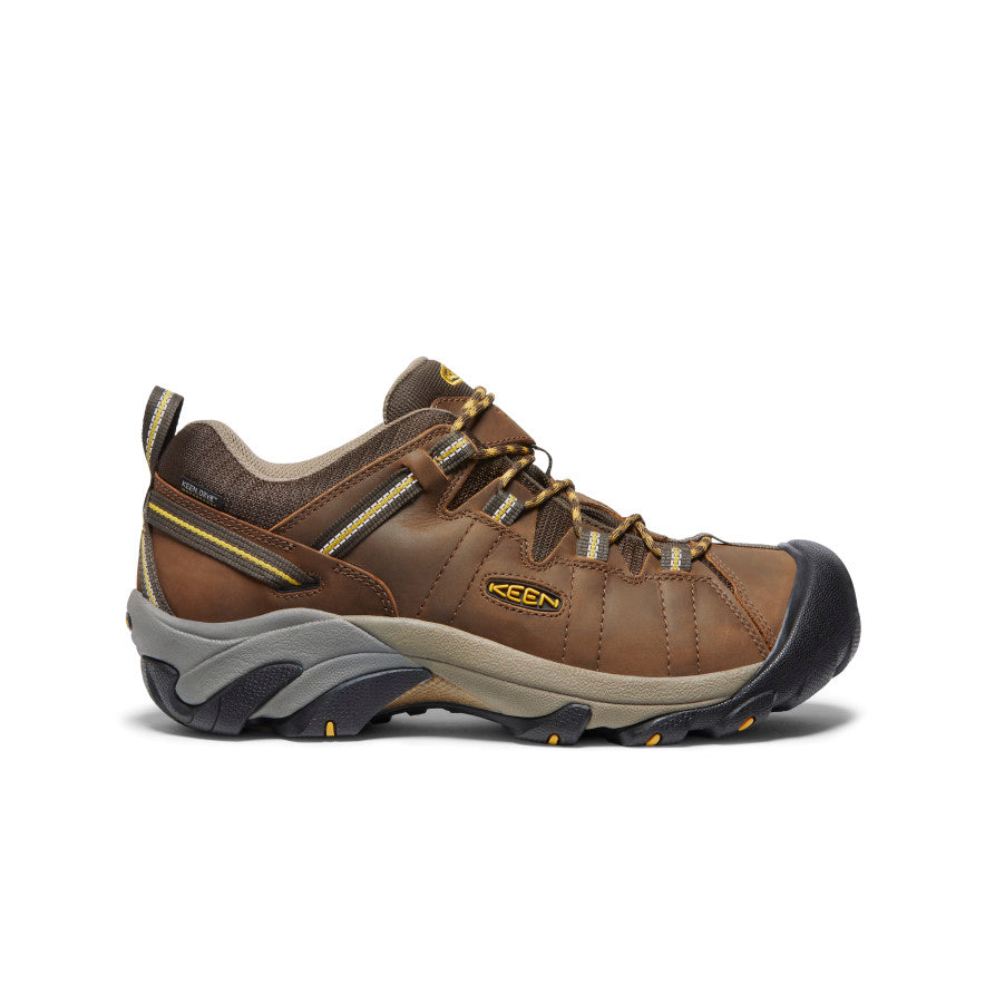 Men's Targhee II Waterproof  |  Cascade Brown/Golden Yellow - hiking-shoes